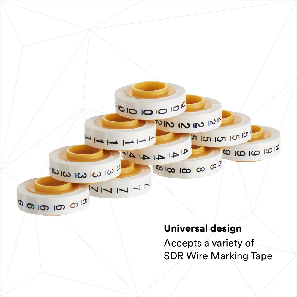 3M ScotchCode Wire Marker Tape Dispenser from GME Supply